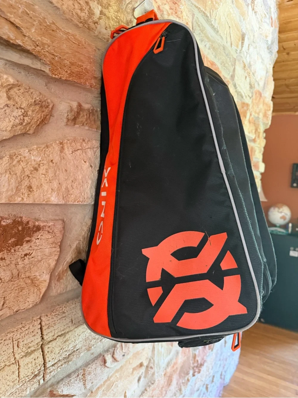 Men's Orange & Black Duffel Paddle Bag